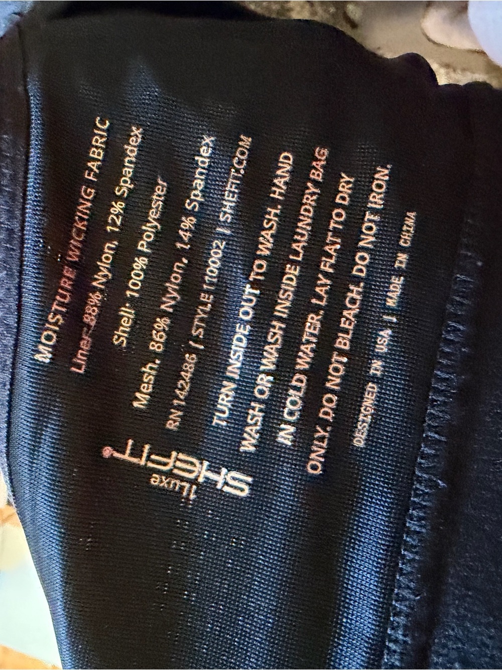 SHEFIT Black Support Sports Bra with Front Zipper 1Luxe see size chart included - Picture 3 of 5